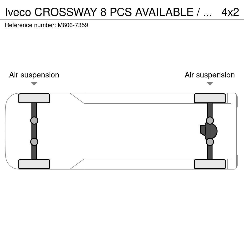 Iveco CROSSWAY 8 PCS AVAILABLE / EURO EEV / 44 SEATS + 3 City buses
