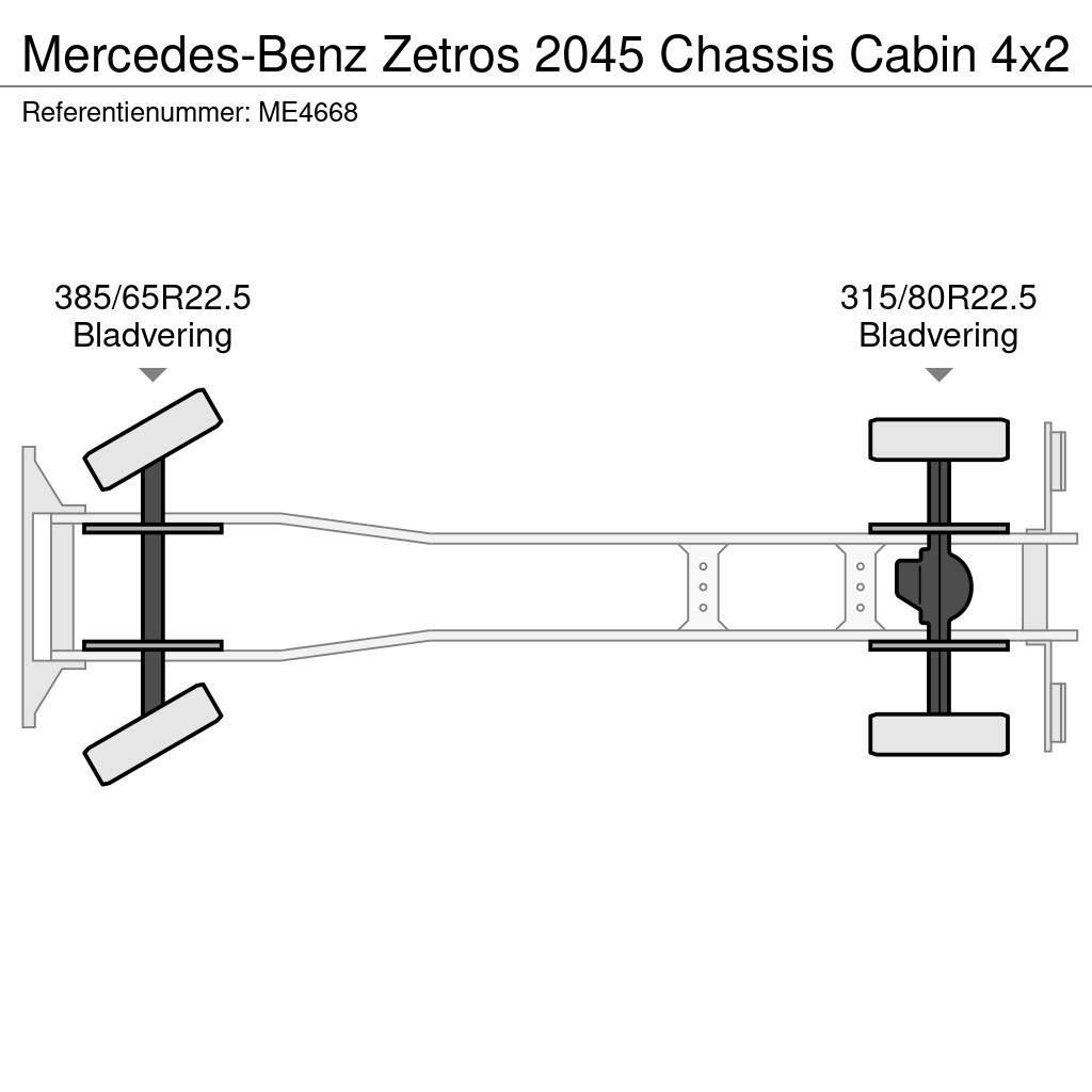 Mercedes-Benz Zetros 2045 Chassis Cabin Chassis Cab trucks