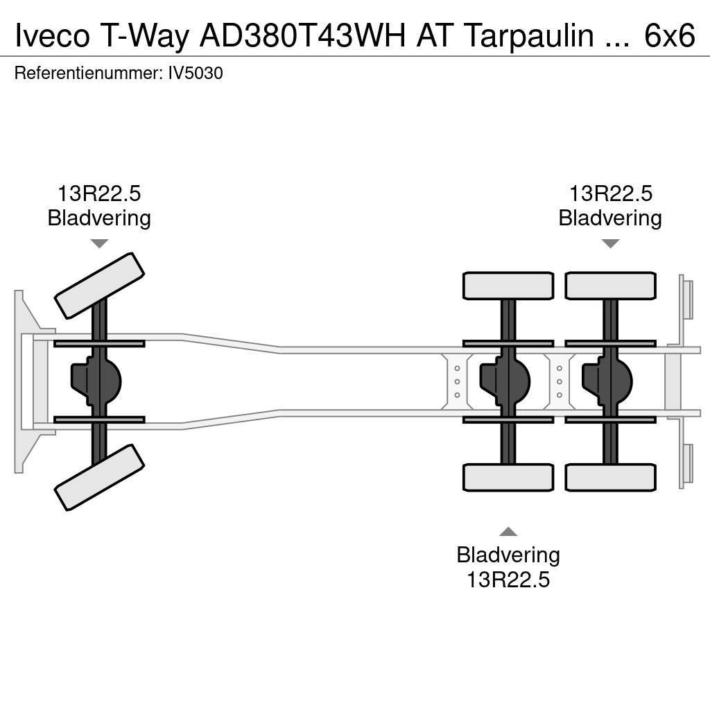 Iveco T-Way AD380T43WH AT Tarpaulin / Canvas Box Truck ( Curtainsider trucks