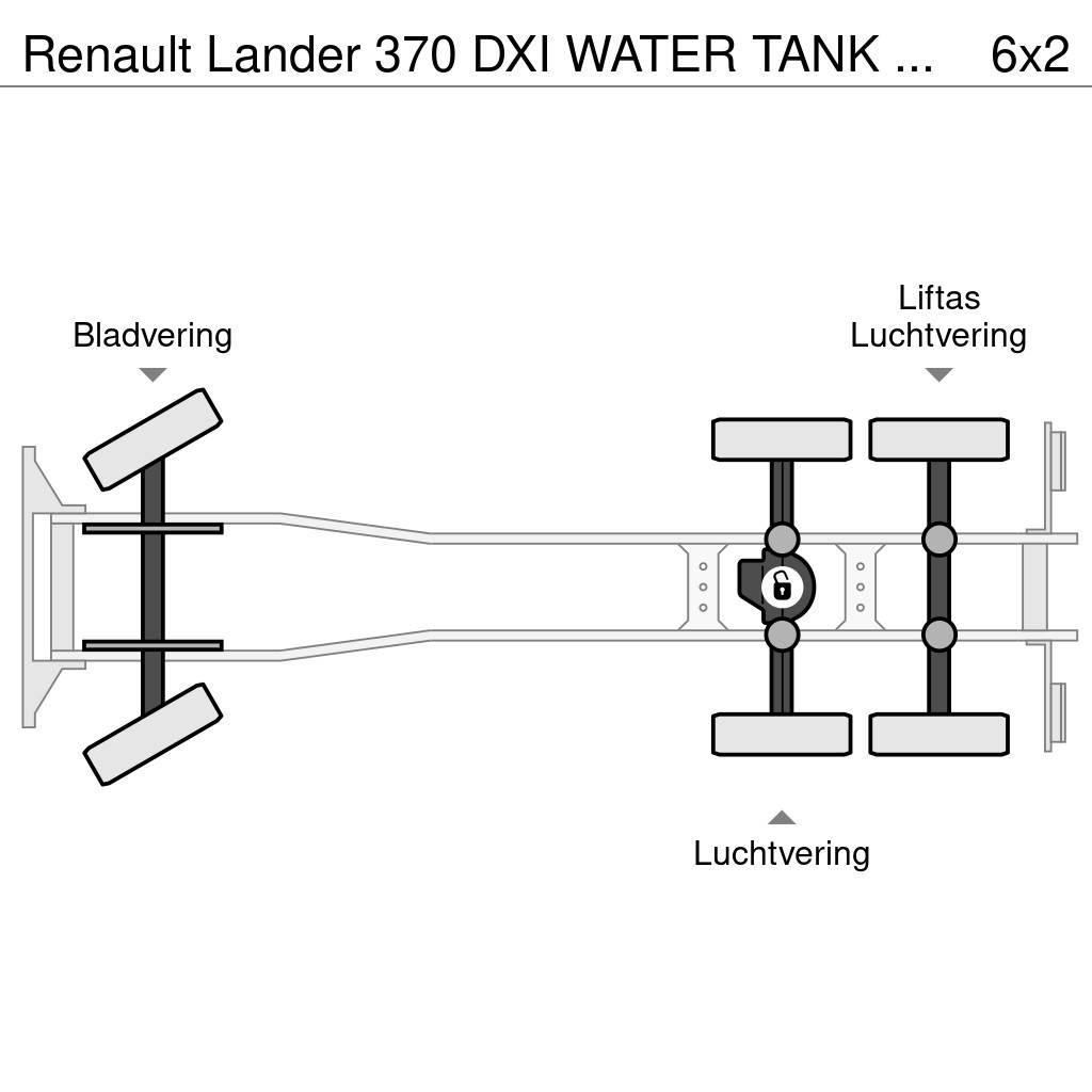 Renault Lander 370 DXI WATER TANK IN INSULATED STAINLESS S Tanker trucks