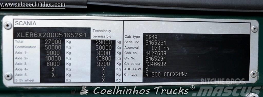 Scania R 500 Container Frame trucks