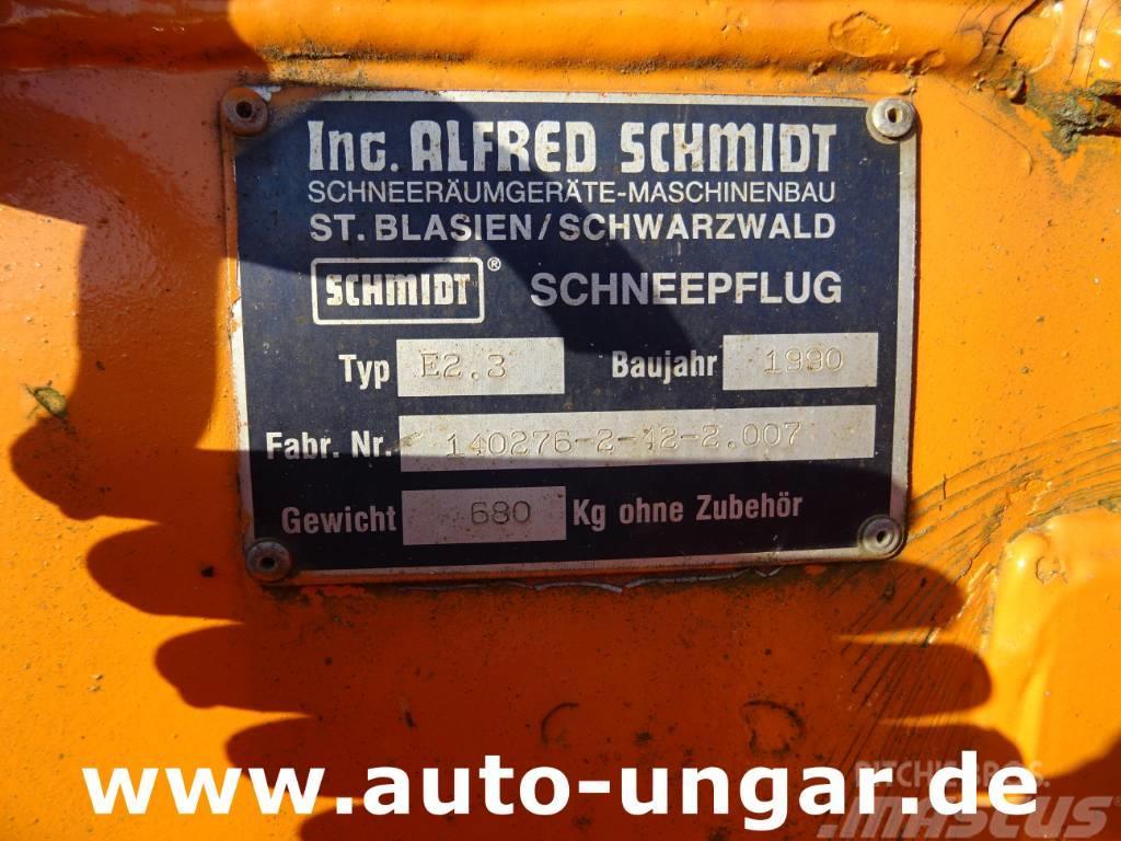 Schmidt E 2.3 Schneepflug - Schneeschild 270cm Snow blades and plows