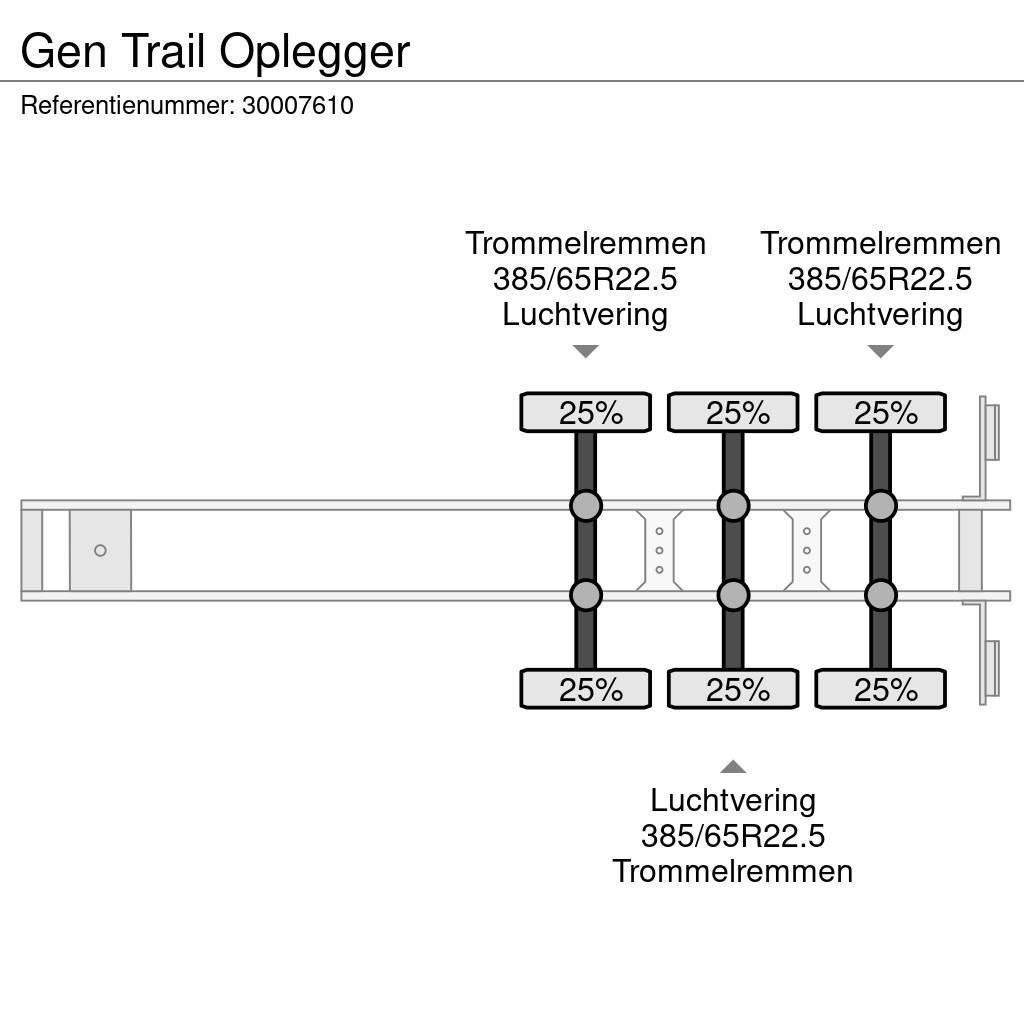  GEN TRAIL Oplegger Tipper semi-trailers