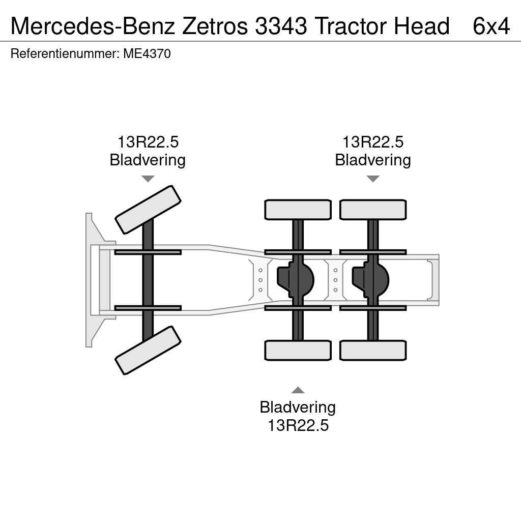 Mercedes-Benz Zetros 3343 Tractor Head Tractor Units