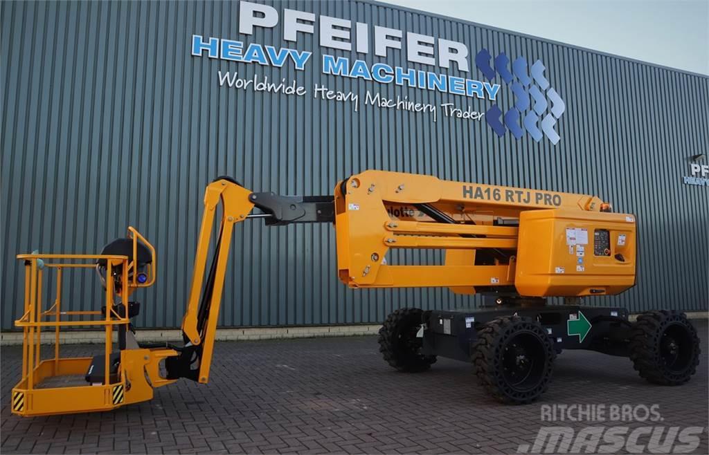 Haulotte HA16RTJ Valid Inspection, *Guarantee! Diesel, 4x4x Articulated boom lifts