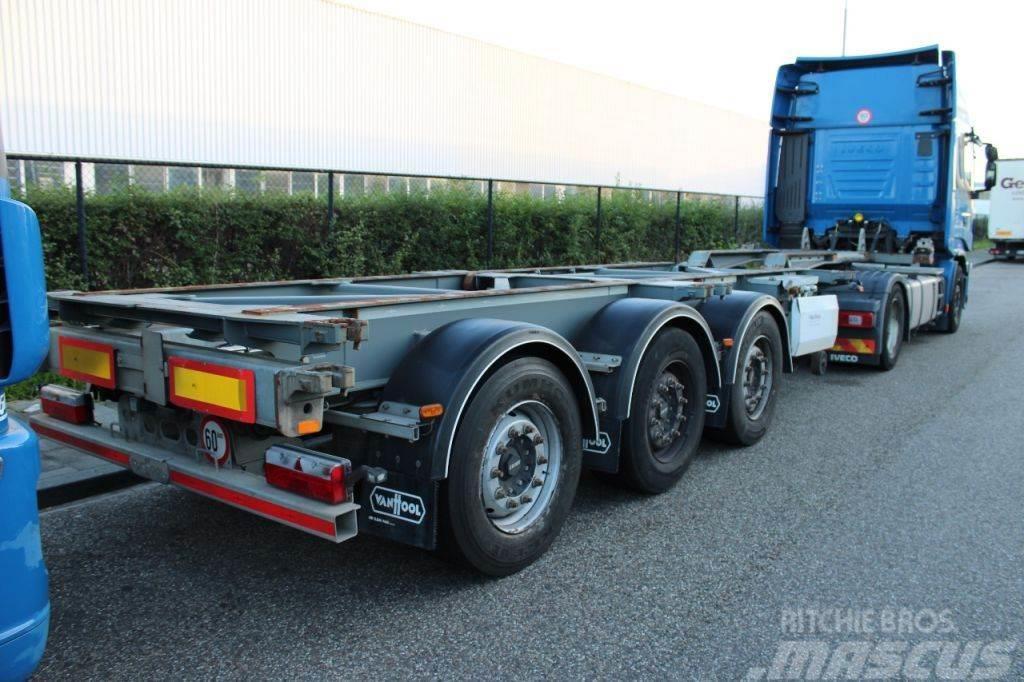 Van Hool 30-40-45FT 3X IN STOCK 2018 Containerframe semi-trailers