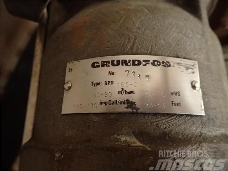 Grundfos SPD-165-2, 50-900m3/time, 7,5 hk Other components