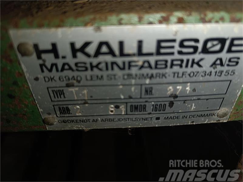 Kallesøe  T1 Chainsaws and clearing saws