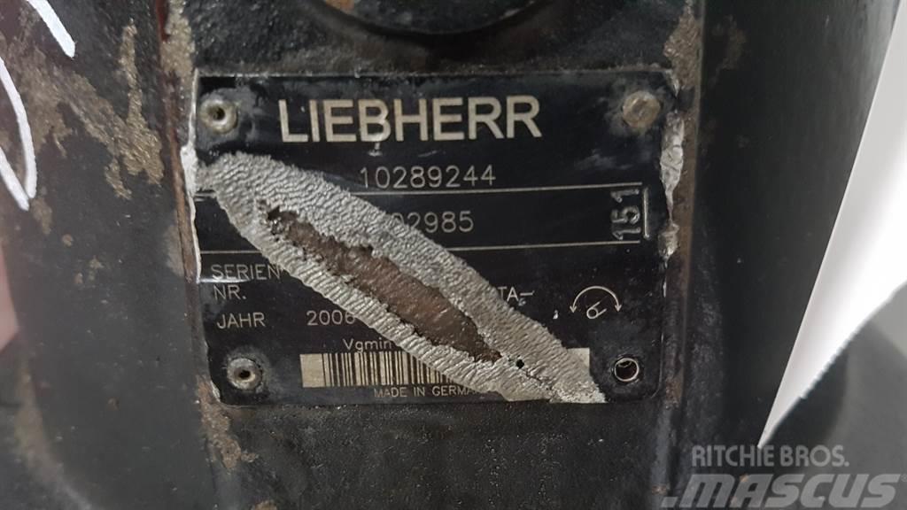 Liebherr 10289244 - Drive motor/Fahrmotor/Rijmotor Hydraulics