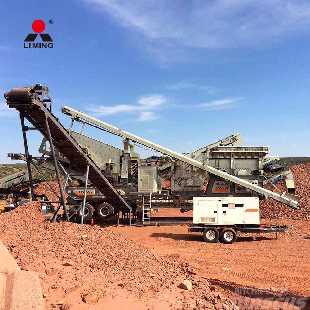 Liming 150-200tph mobile  Primary crushing plant Mobile crushers