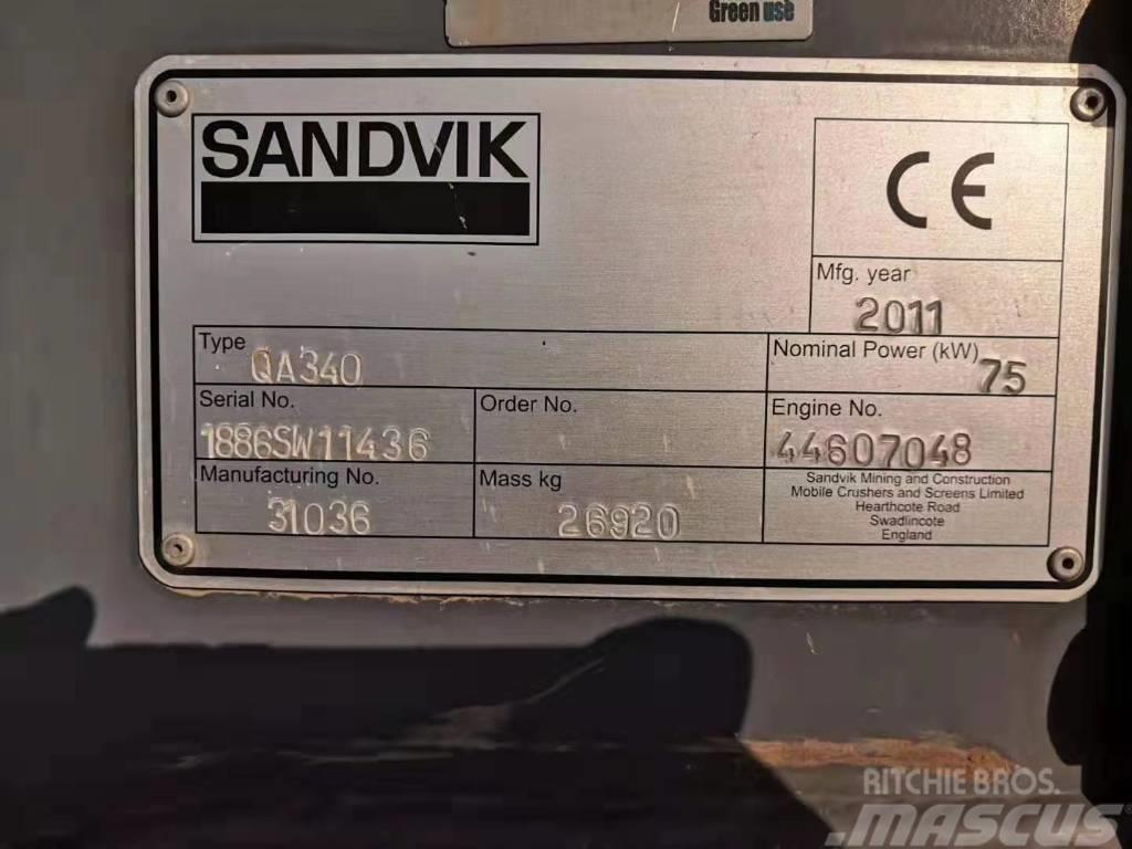 Sandvik QA 340 Screeners