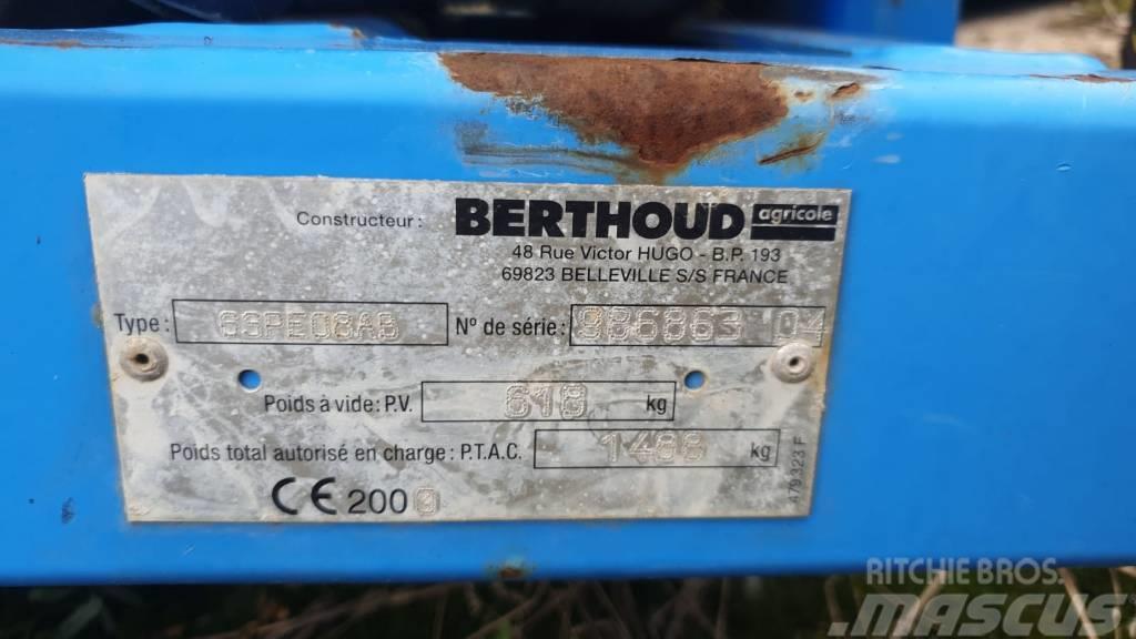 Berthoud Winair 1500 Sprayer fertilizers