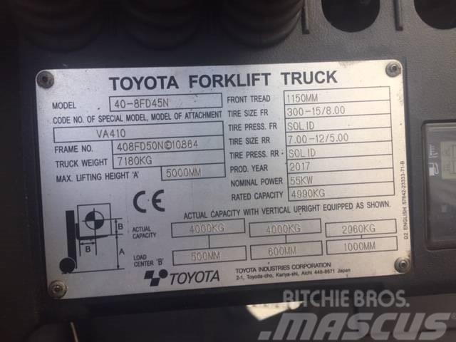 Toyota 40-8FD45N Diesel trucks