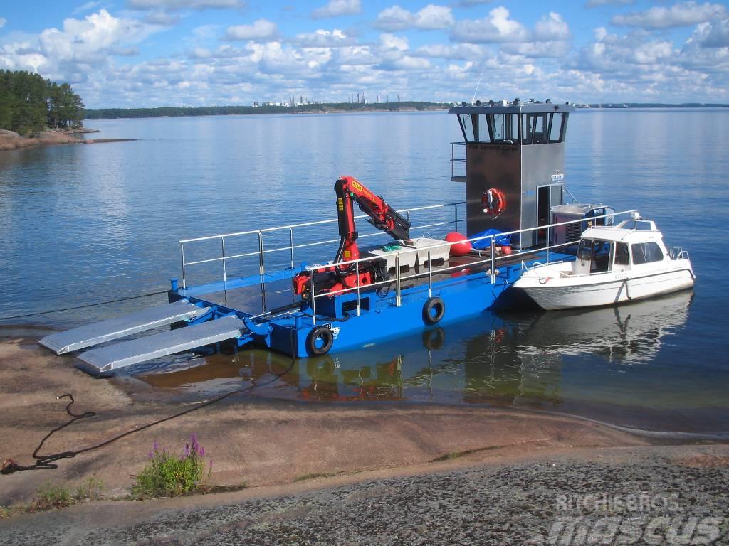  FB Pontoons transport ship Work boats / barges