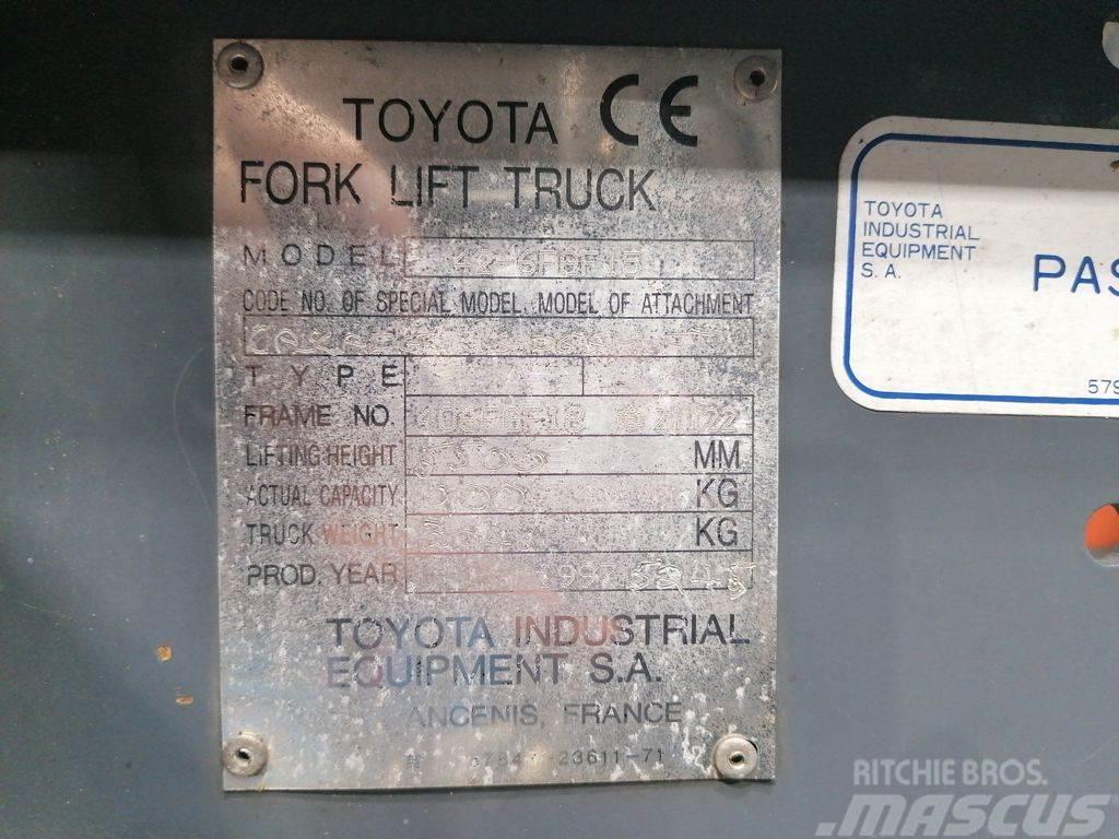 Toyota 42-6FGF15 LPG trucks