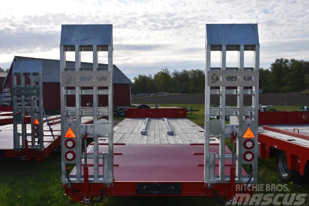 Chieftain 3-axl Maskintransportkärra traktor 24 ton Other semi-trailers