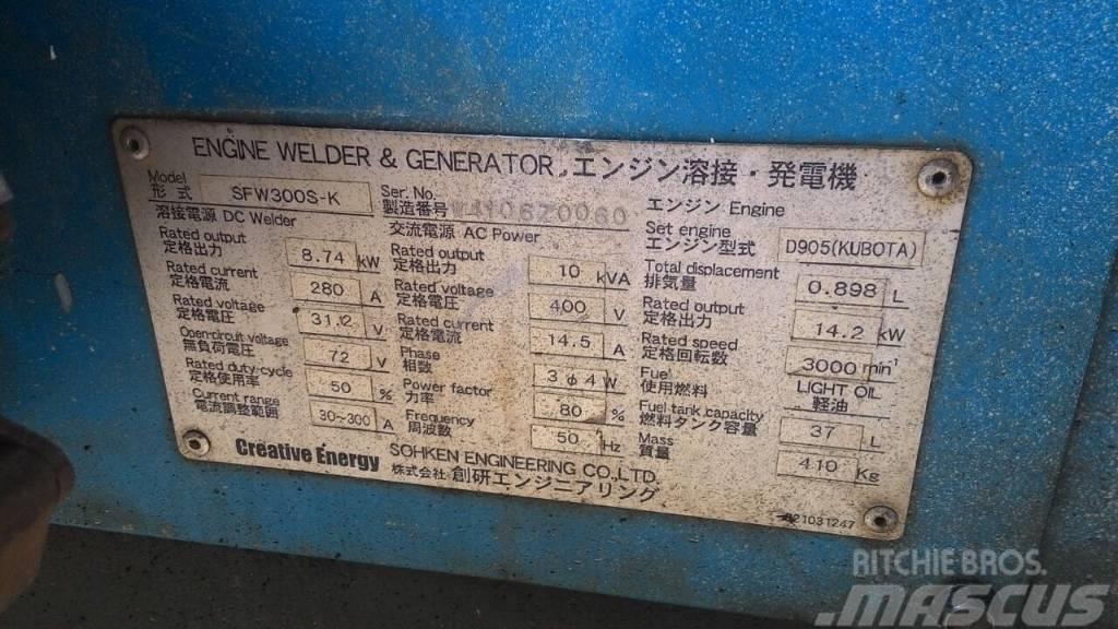  SOHKEN Сварочный генератор SOHKEN SFG3220S-K Diesel Generators
