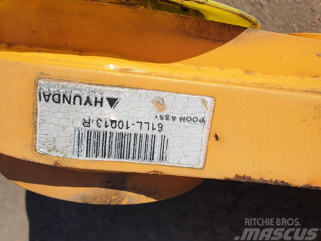 Hyundai Loader Boom HL760 Chassis and suspension