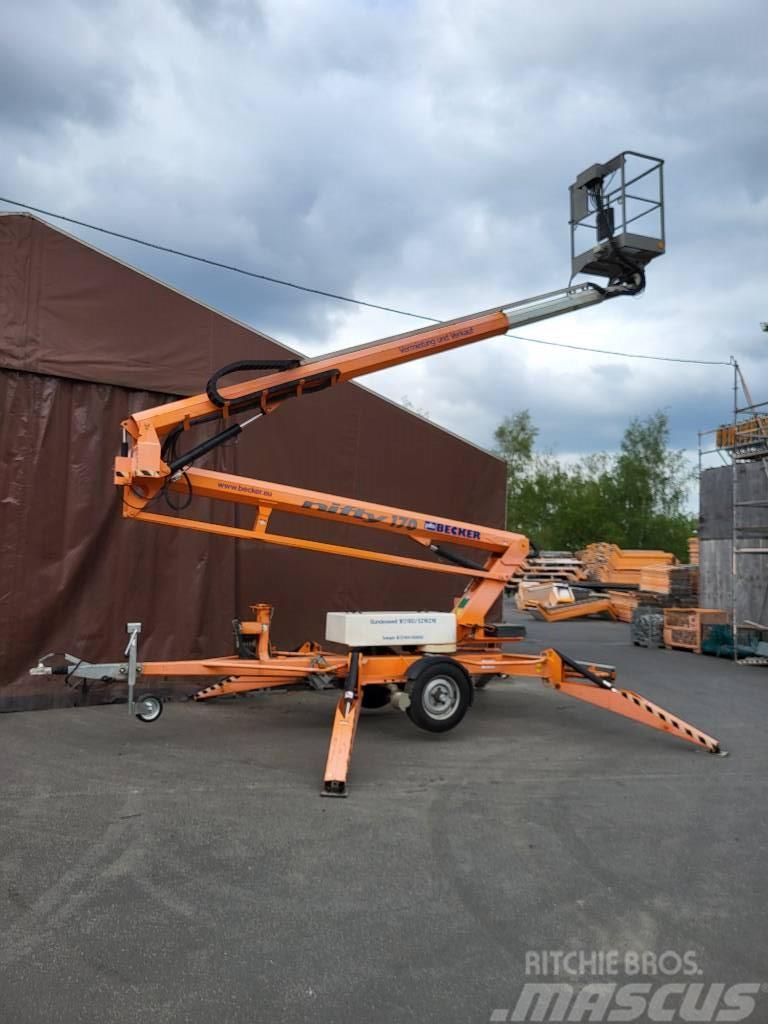 Niftylift 170 H Trailer mounted aerial platforms