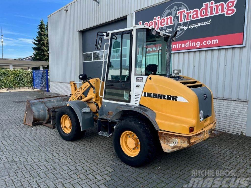 Liebherr L507 stereo, bucket and forks !! Wheel loaders