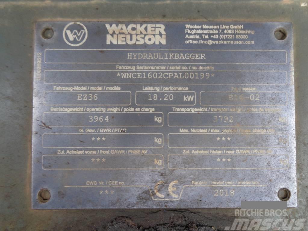 Wacker Neuson EZ36 Crawler excavators