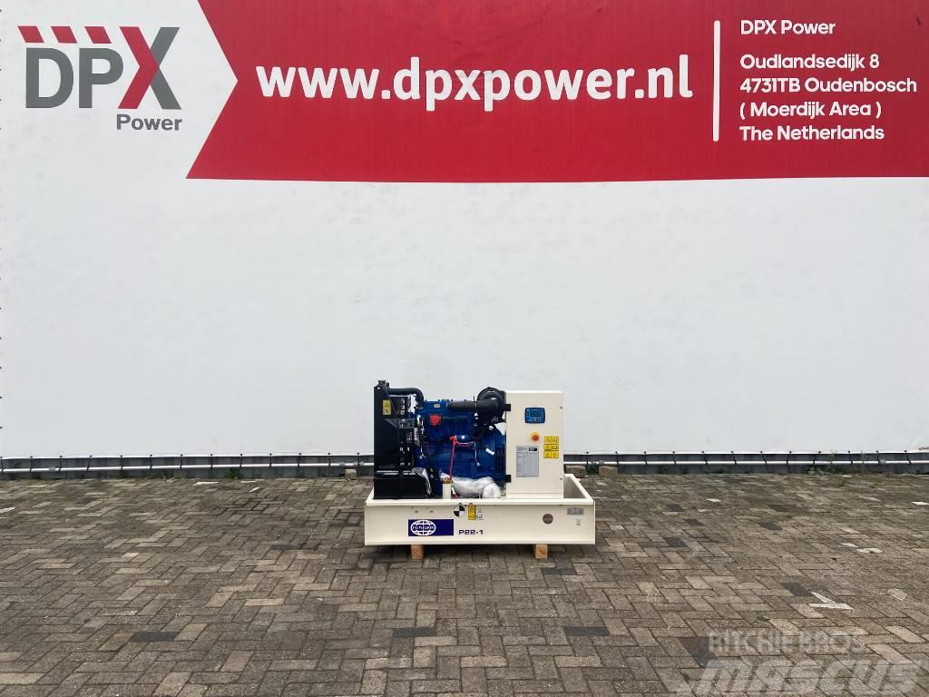 FG Wilson P22-1 - 22 kVA Open Genset - DPX-16002-O Diesel Generators