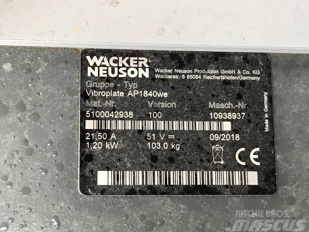 Wacker Neuson AP1840we Plate compactors