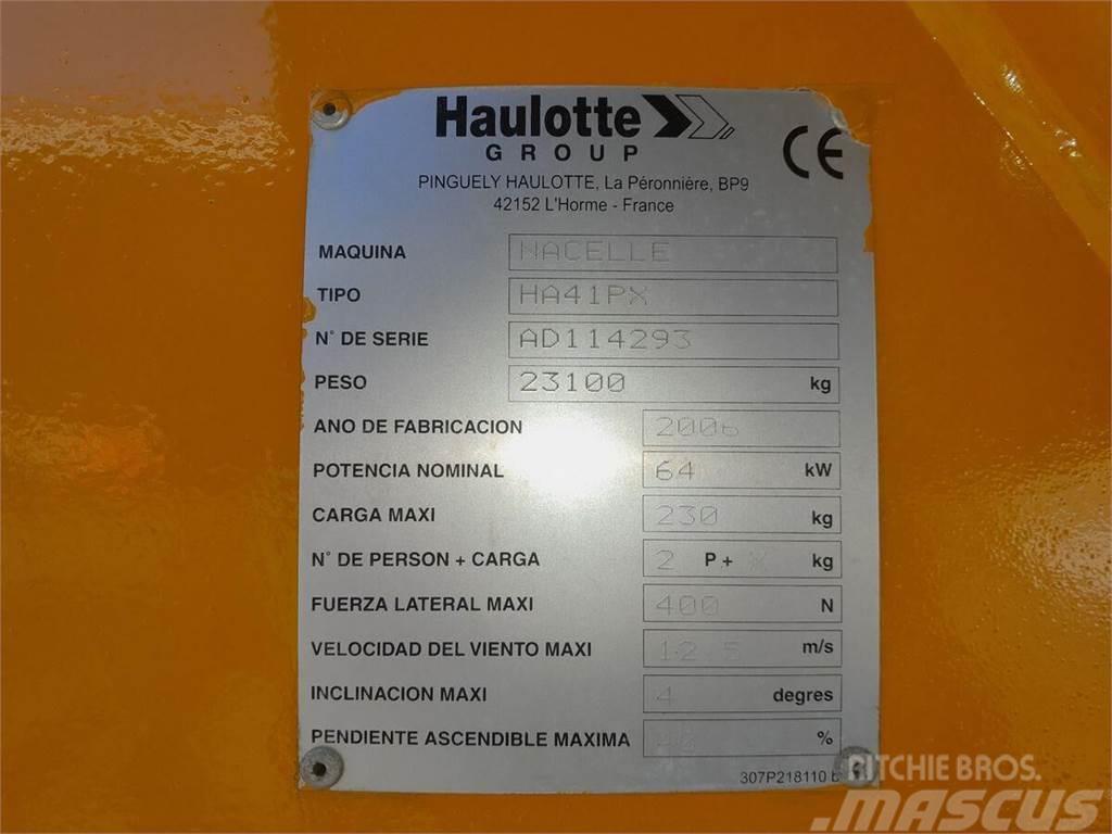 Haulotte HA41PX Telescopic boom lifts