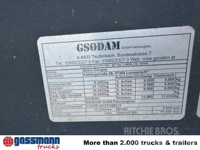  Andere GSODAM GSTB3SL Holzauflieger, Liftachse Timber semi-trailers