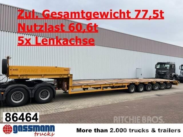 Goldhofer STZ-L6-62/80, 5x Lenkachse Low loader-semi-trailers