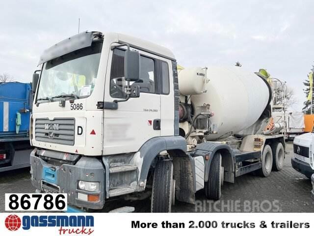 MAN TGA 35.360 8X4 BB, Betonmischer Karrena 10m³ Other trucks