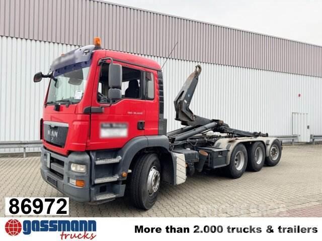 MAN TGA 35.400 8X4-4 BL, Lenk-/Liftachse, Schub-Knick Hook lift trucks