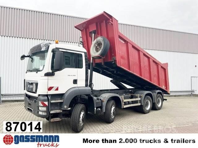 MAN TGS 41.480 8x8 BB, beheizte Stahlmulde ca. 19m³ Other trucks