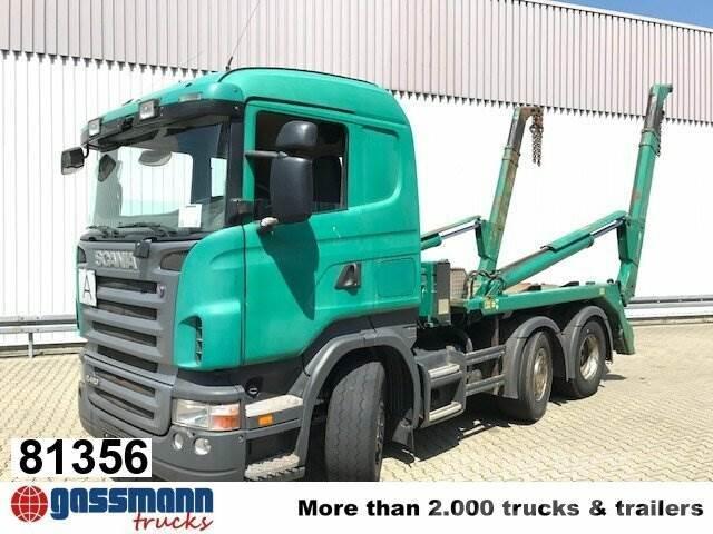 Scania R420 6x2/4 Vorlauflenk-/Liftachse Cable lift demountable trucks
