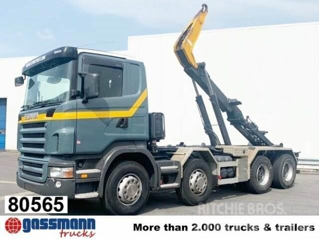 Scania R420 CB 8x4 MNZ, Retarder, Euro4 Hook lift trucks