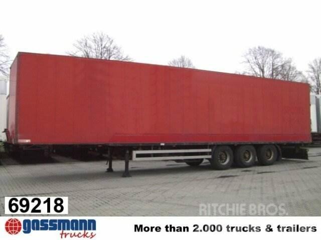 Sommer Kleiderkofferauflieger, 90 cbm Box body semi-trailers