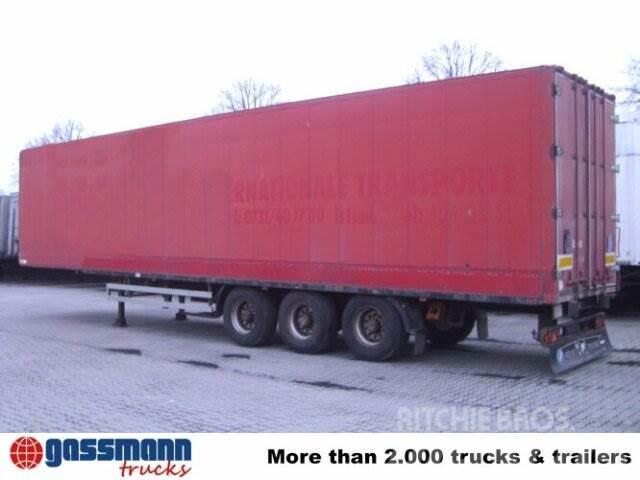 Sommer Kleiderkofferauflieger, 90 cbm Box body semi-trailers