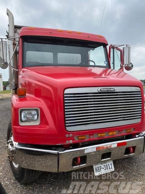 Freightliner FL-80 Blower Truck with EB40 blower. Box body trailers