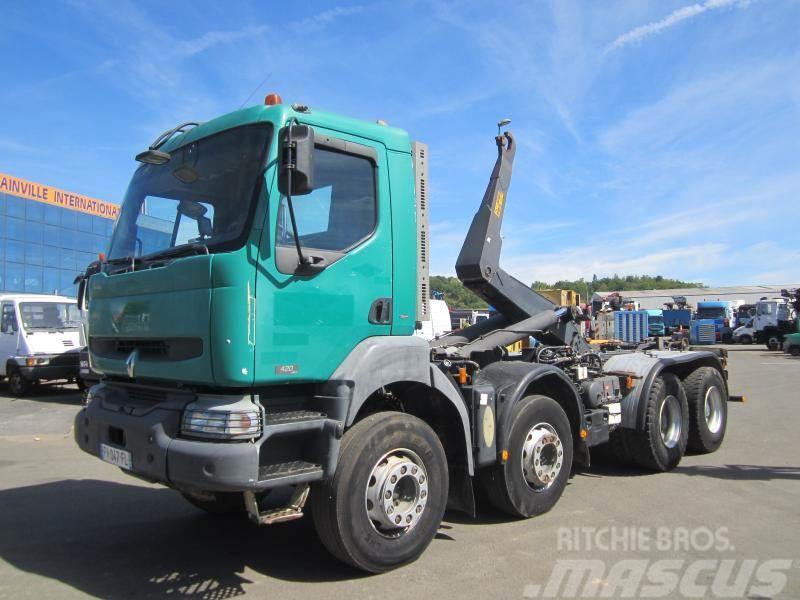 Renault Kerax 420 DCI Cable lift demountable trucks