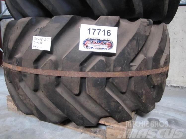  30x65-25 Dunlop dæk - 1 stk. Tyres, wheels and rims