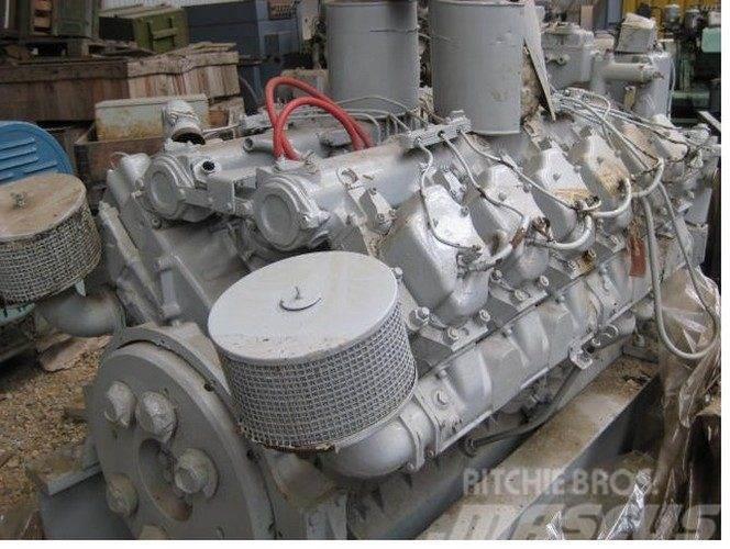 Baudouin V12 type DNP12M marinemotor Engines