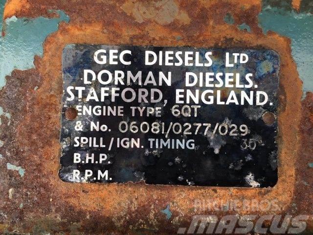 Dorman 6QTM marinediesel motor - kun til reservedele Engines