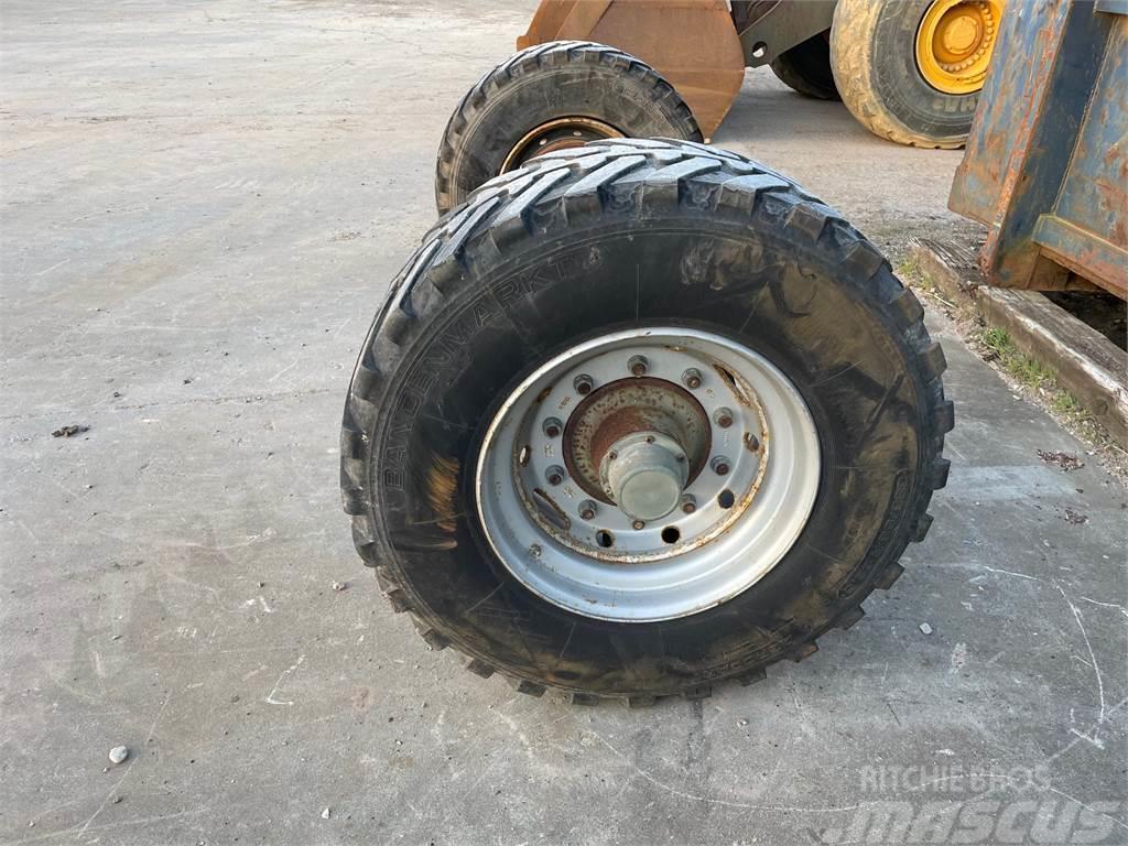  Hjul aksel med bremser og dæk 385/65R22.5 Axles
