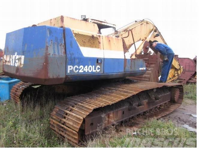 Komatsu PC240LC-5 gravemaskine til ophug Crawler excavators