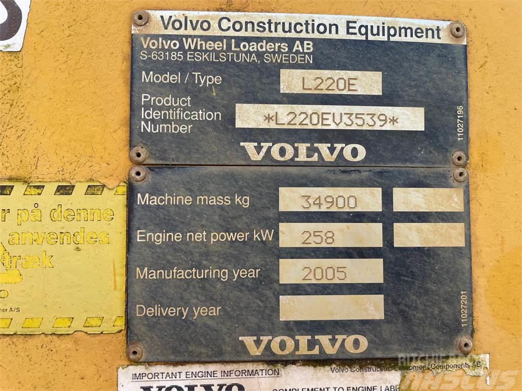 Volvo L220E læssemaskine til ophug Wheel loaders