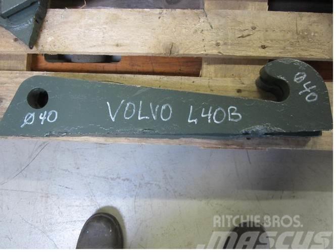Volvo L40B svejsebeslag/krogsæt Quick connectors