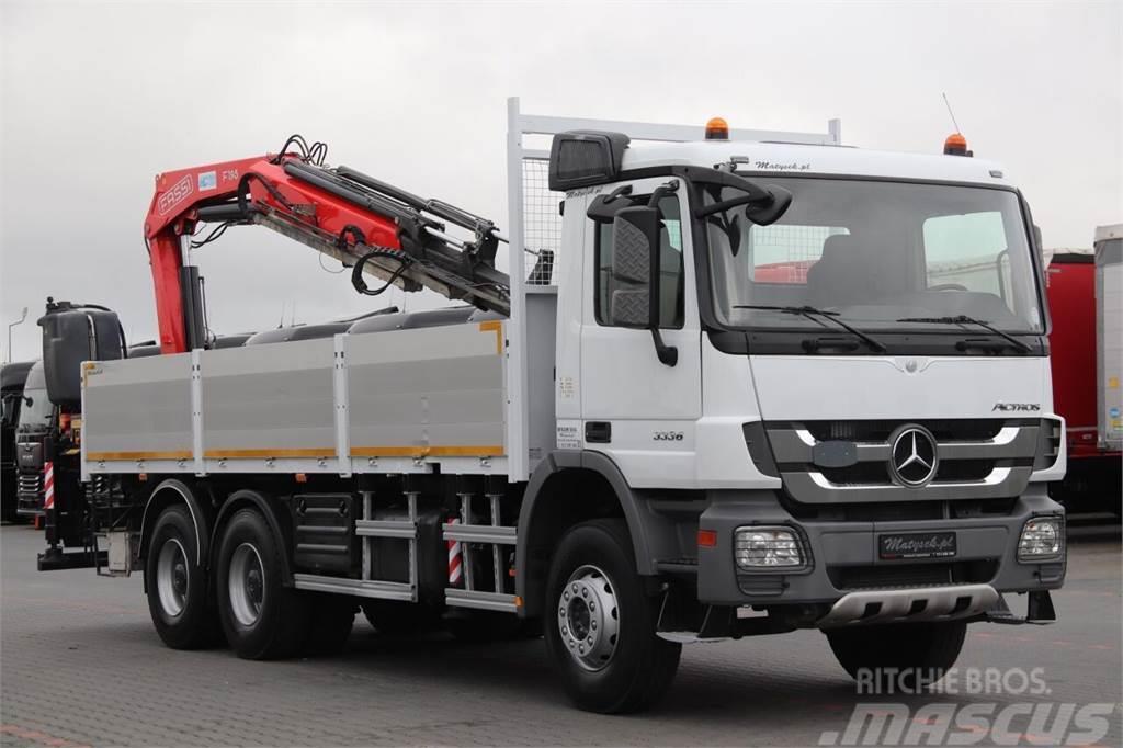 Mercedes-Benz ACTROS 3336 Flatbed / Dropside trucks