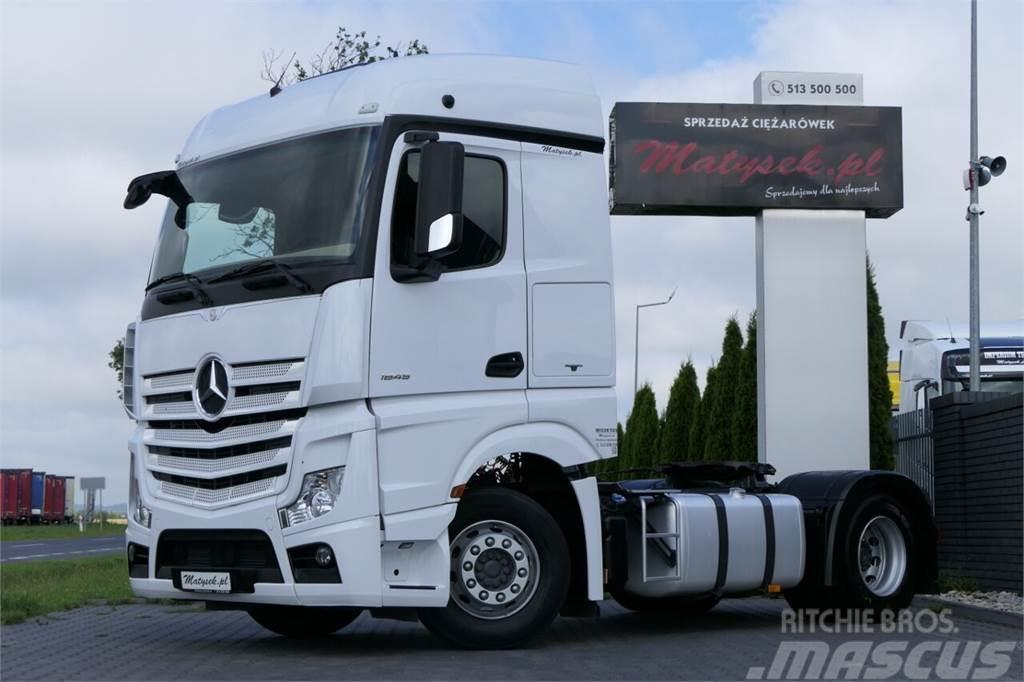 Mercedes-Benz ACTROS 1845 / STREAM SPACE / EURO 5 / Tractor Units
