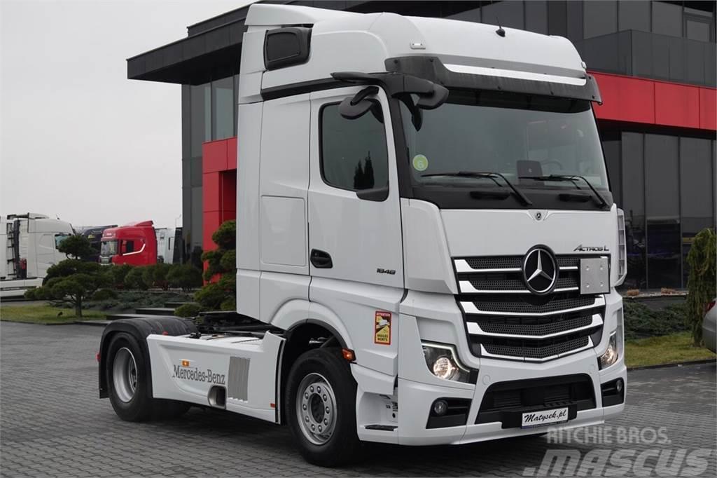 Mercedes-Benz ACTROS  L 1848 / BIG  SPACE / COMPLETE OBSŁUGOWO N Tractor Units
