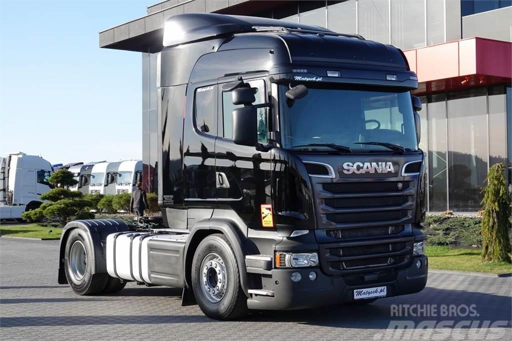 Scania R 580 / V8 / RETARDER / HIGHLINE / NAVI / SPROWADZ Tractor Units